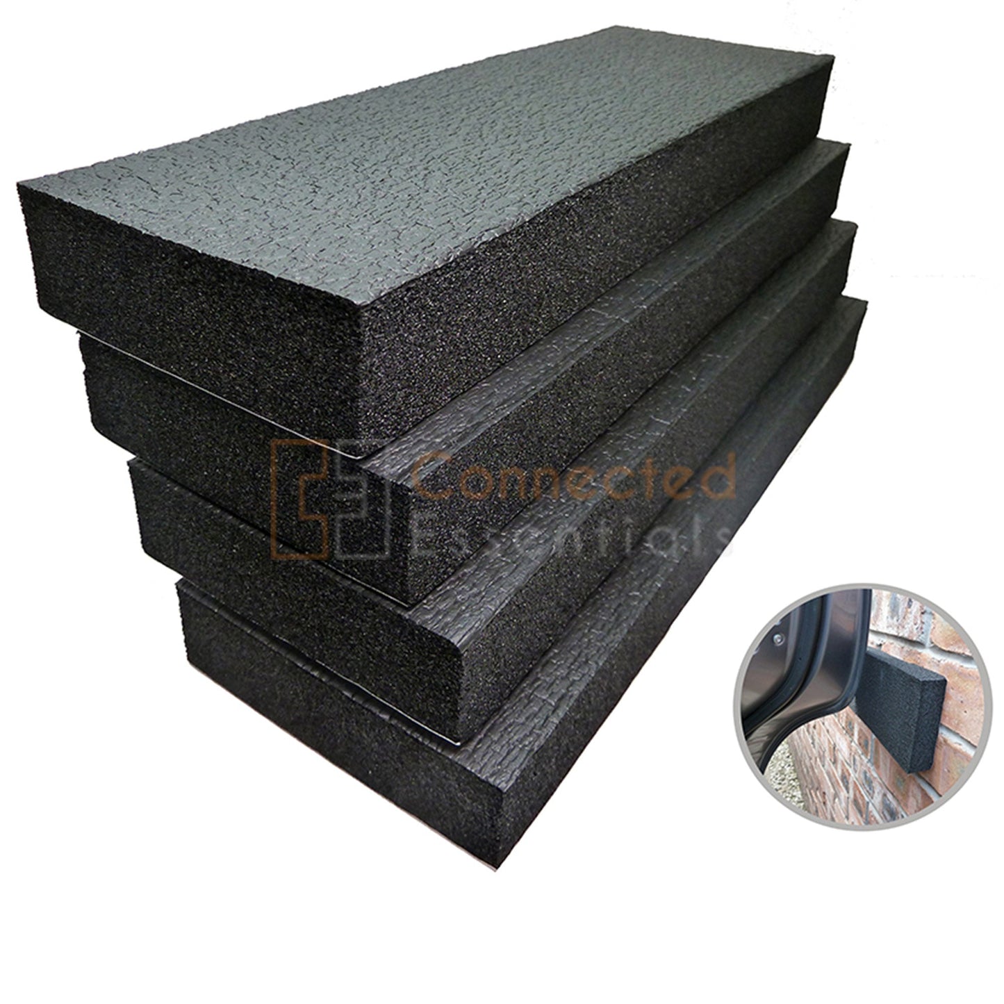 Self Adhesive Car Door Protectors & Multipurpose Foam Pads Pack of 4, 27cm x 10cm
