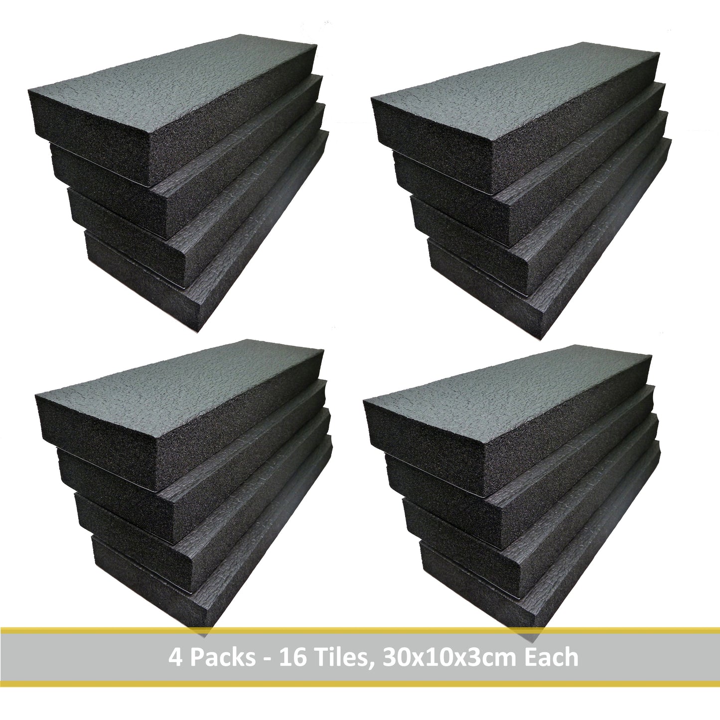 Self Adhesive Car Door Protectors & Multipurpose Foam Pads Pack of 4, 27cm x 10cm