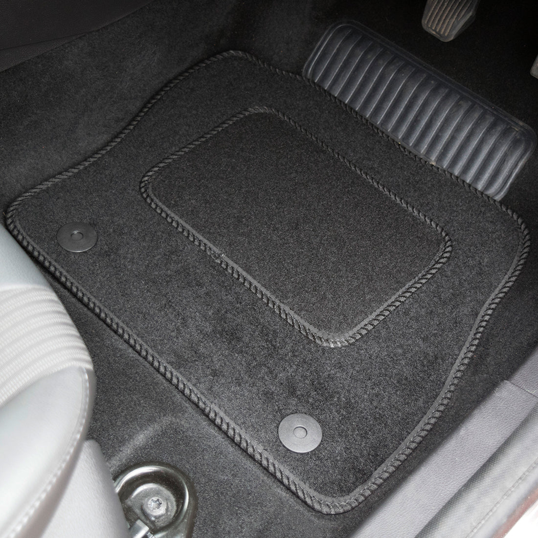 Tesla Model 3 Car Mats 2017-Onwards, Fully Tailored, Black