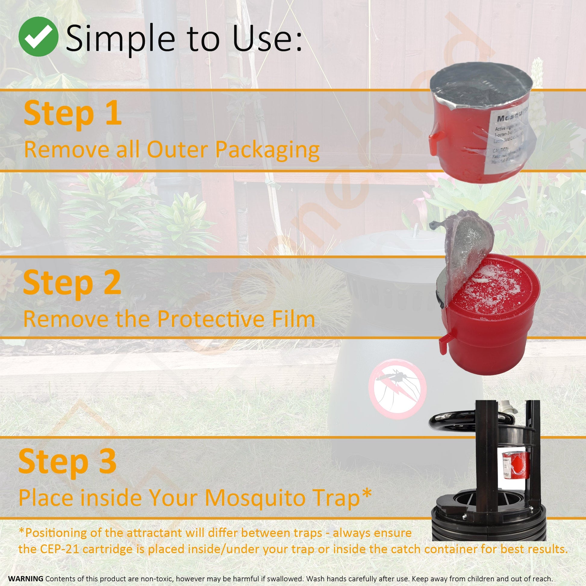 Mosquito Catcher bait