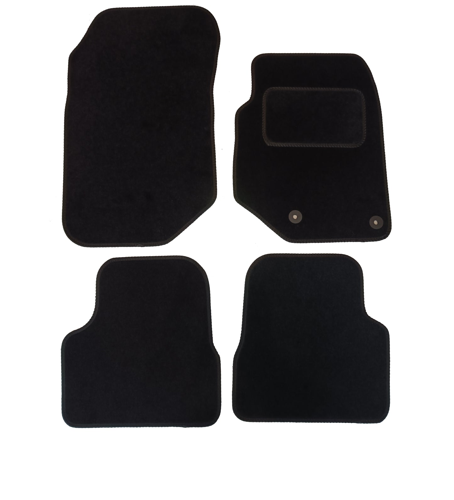 Vauxhall Corsa Car Mats 2019-Onwards, Fully Tailored, Black