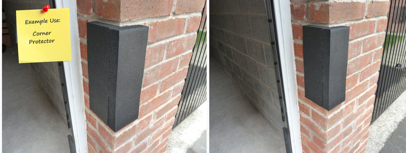 Self Adhesive Car Door Protectors & Multipurpose Foam Pads Pack of 4, 30cm x 10cm