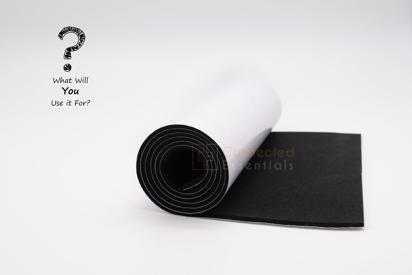 Pack of 2 Self-adhesive 3mm Foam Roll, 24cm x 90cm - CEF-40 Multipurpose EVA Foam