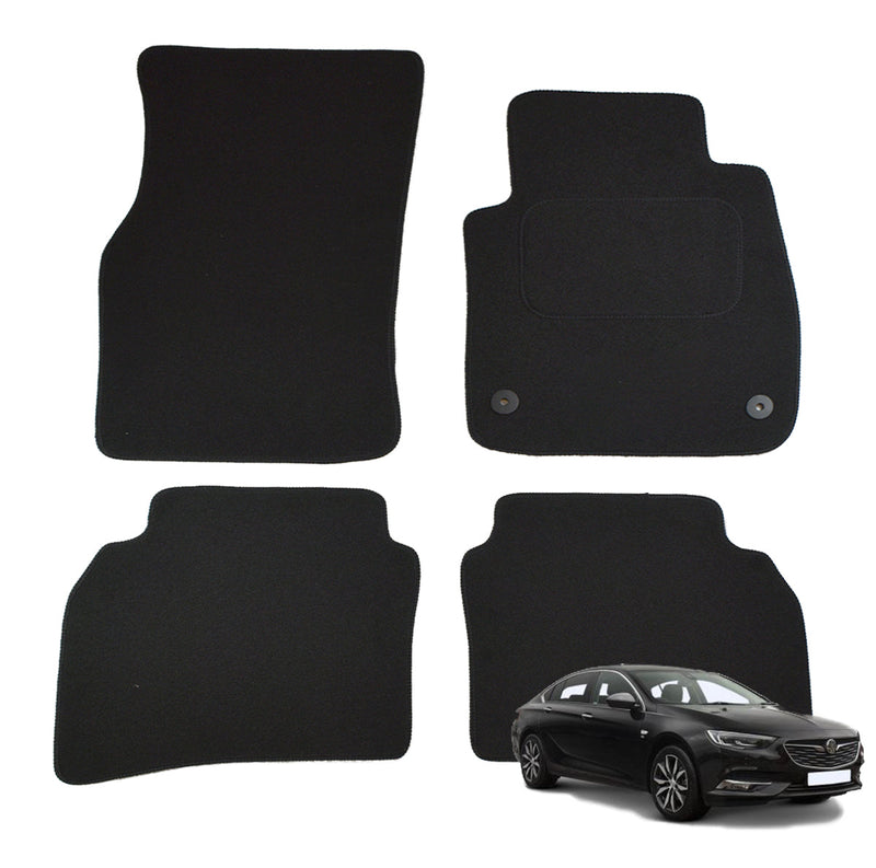 Vauxhall Insignia Car Mats 2017-Onwards, Fully Tailored, Black